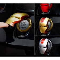 Cobertor Iron Man Boton Auto Adhesivo Decorativo S 